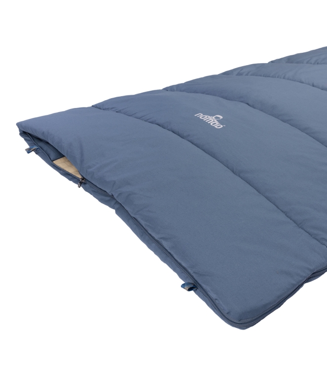 Nomad Nomad Blazer XL Slaapzak 220x90 cm dark steel SCBLEXR7JS56712 Dark Steel Nomad slapen SCBLEXR7JS56712 lichtblauw bij Leerentveldvrijetijd.nl