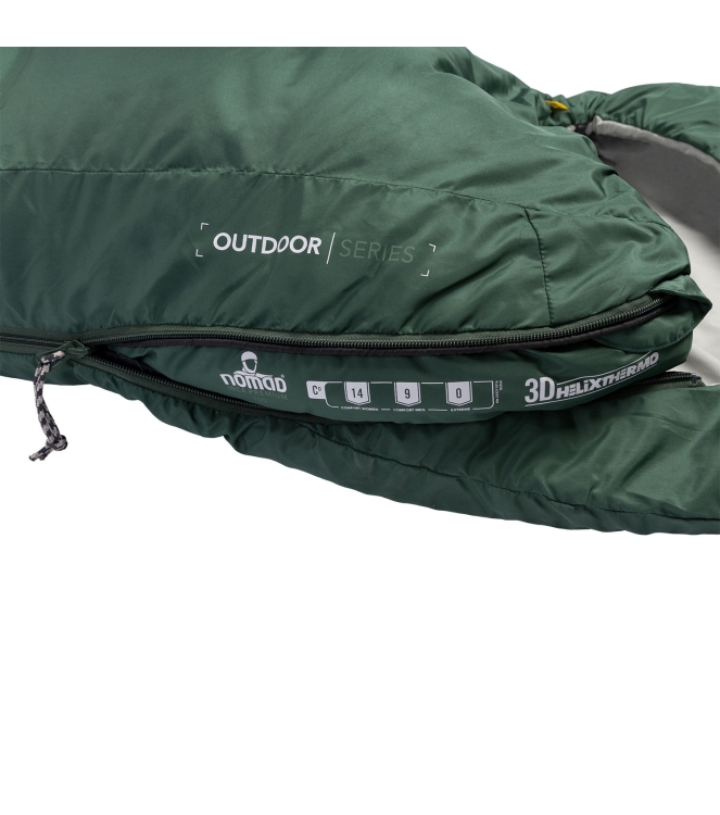 Nomad Nomad Inca Premium 700 Mummy Slaapzak trekking green SLIP07R7JS32447 Trekking green Nomad slapen SLIP07R7JS32447 blauw bij Leerentveldvrijetijd.nl