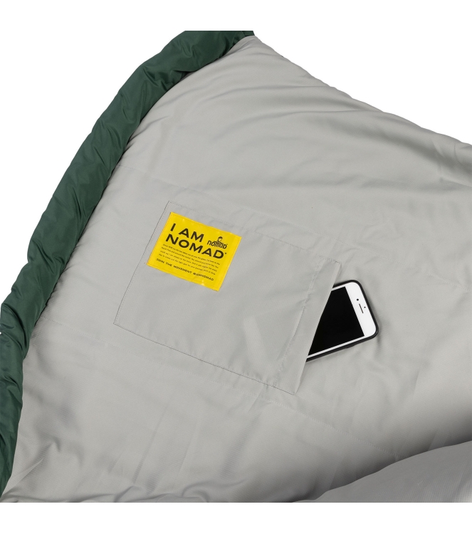 Nomad Nomad Inca Premium 700 Mummy Slaapzak trekking green SLIP07R7JS32447 Trekking green Nomad slapen SLIP07R7JS32447 blauw bij Leerentveldvrijetijd.nl