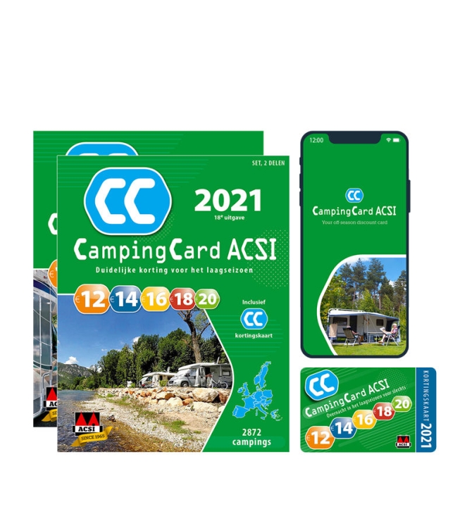 Acsi Acsi CampingCard gids 2025 978-94-92023-12-4 Acsi verzorging 978-94-92023-12-4 ecru bij Leerentveldvrijetijd.nl
