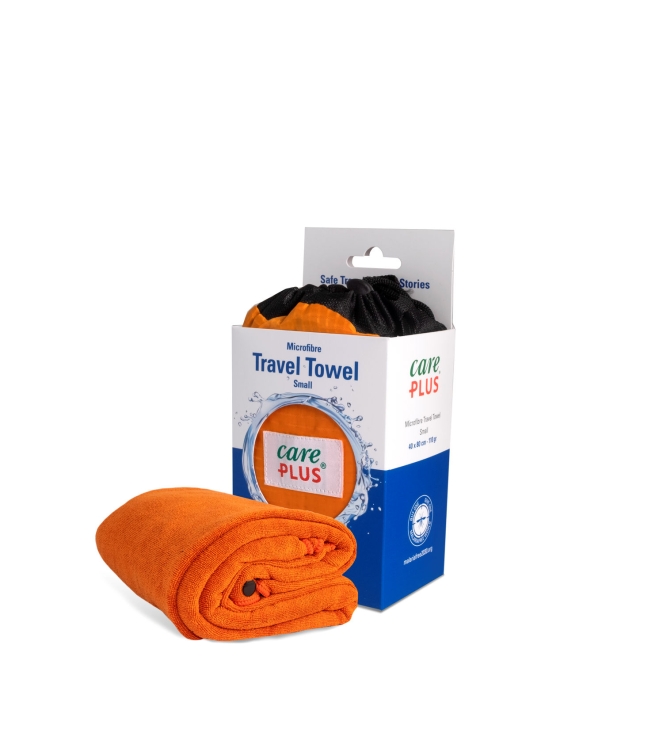Care Plus Care Plus Travel Towel 40x80cm copper 34610 Copper Care Plus outdoor accessoires 34610 antraciet bij Leerentveldvrijetijd.nl