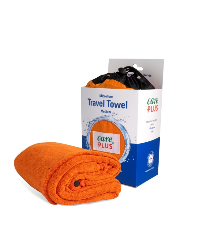 Care Plus Care Plus Travel Towel 60x120cm copper 34611 Copper Care Plus outdoor accessoires 34611 antraciet bij Leerentveldvrijetijd.nl