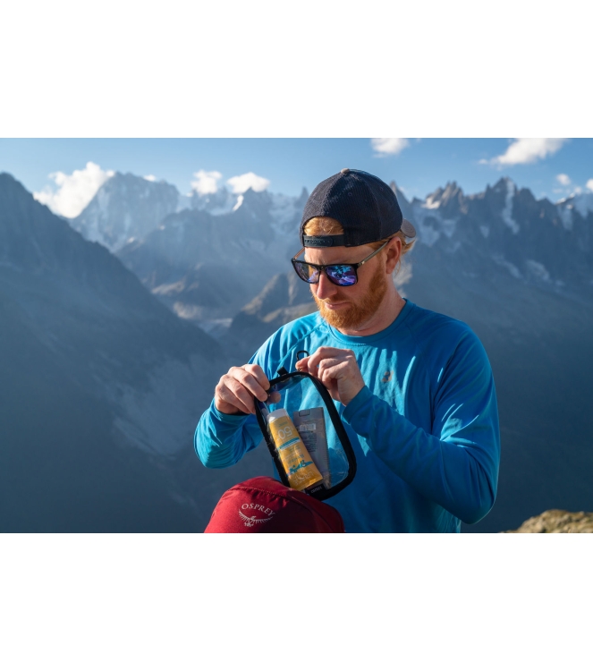 Osprey Osprey Liquids Pouch black 3189 Black Osprey outdoor accessoires 3189 licht grijs bij Leerentveldvrijetijd.nl