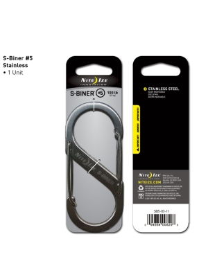 Nite Ize Nite Ize S-Biner #5 Stainless